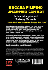Sagasa Filipino Unarmed Combat Martial Arts #2 Training DVD Christopher Ricketts